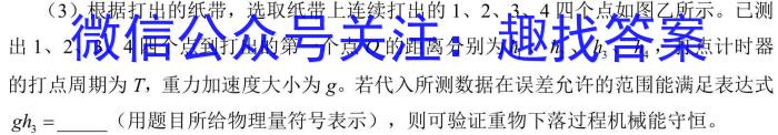 2023-2024学年辽宁省高二试卷7月联考(24-589B)物理试题答案