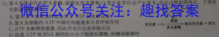 [沈阳三模]2024年沈阳市高中三年级教学质量监测(三)3生物学试题答案