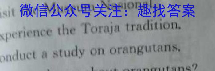 名校计划2024年河北省中考适应性模拟检测（夺冠二）英语试卷答案