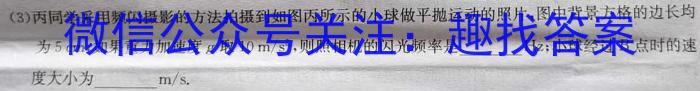 中考必刷卷·2024年安徽省八学业水平考试 压轴冲刺卷一物理试题答案