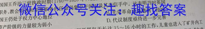 2024年河北省初中毕业生升学文化课模拟考试(夺冠型)政治1