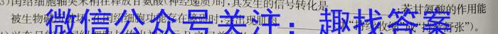 安徽省2023-2024学年七年级下学期教学质量调研(2月)生物学试题答案