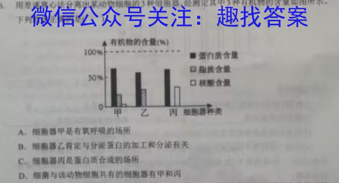 重庆市育才中学校高2023届高三(下)开学考试生物