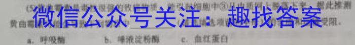 海淀八模2023届高三模拟测试卷(一)1生物
