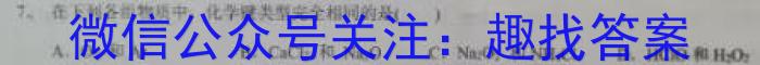 安徽省十校联盟2022-2023学年高一第二学期开年考(2023.02)化学