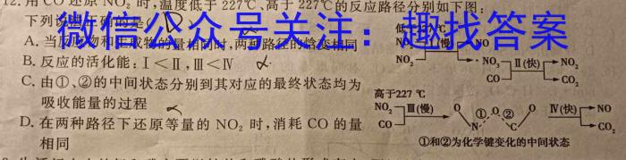 2022-2023学年河北省高三2月联考(23-302C)化学