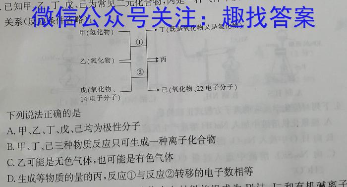 [咸阳一模]陕西省咸阳市2023年高考模拟检测(一)1化学