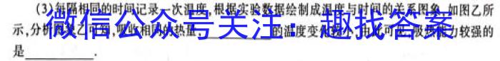 江西省九江市2023-2024学年度九年级上学期期末考试物理