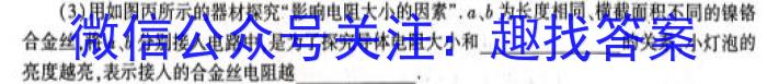 山西思而行 2024-2023学年高二2月联考物理