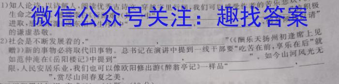 2023届曲靖一中高三教学质量监测试卷(四)4语文