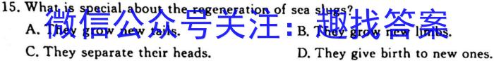 山西阳泉市2022-2023学年度高三第一学期期末教学质量监测英语试题
