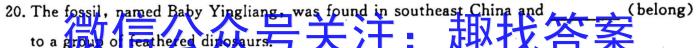 山西省2022~2023学年度八年级期末检测评估卷(23-CZ95b)英语试题