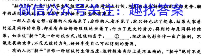 安徽第一卷·2023年九年级中考第一轮复习（一）语文