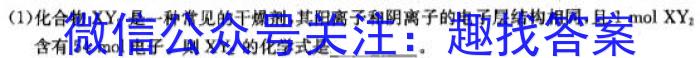 2023届陕西省九年级期末教学质量检测(23-CZ84c)化学