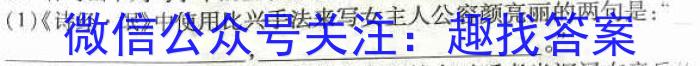 2023届普通高等学校招生全国统一考试 2月青桐鸣大联考(高三)(新教材)语文