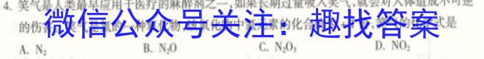 2023年安徽省中考学业水平检测（B）化学