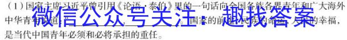 2023考前信息卷·第五辑 重点中学、教育强区 考向考情信息卷(三)3语文