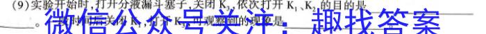 衡中文化 2023年普通高等学校招生全国统一考试·调研卷(二)2化学