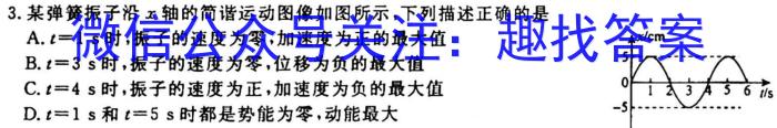 2024-2023学年陕西省高二试卷2月联考(23-239B)q物理