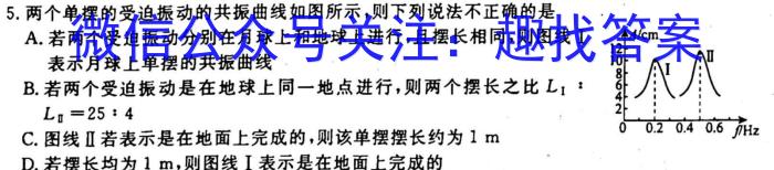 2023年普通高等学校招生全国统一考试 高考仿真冲刺卷(三)3物理.