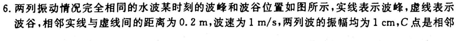 考前信息卷 砺剑·2023相约高考 综合验收培优卷(一)1-物理试题及答案