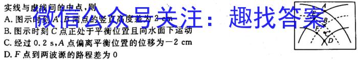 辽宁省2023年1月葫芦岛市高一普通高中学业质量监测考试.物理