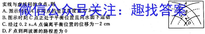 福建名校联盟全国优质校2023届高三大联考(2023.2)物理`