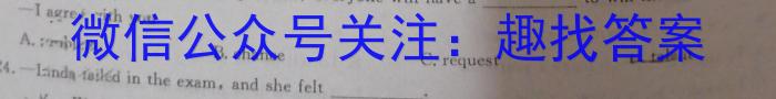 皖智教育 安徽第一卷·2023年中考安徽名校大联考试卷(三)3英语