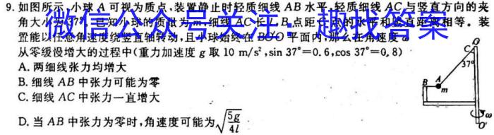 山西省2023届九年级第五次阶段适应性评估【R-PGZX E SHX（五）】物理.