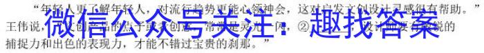 2023届江西省高三阶段性考试(23-303C)语文