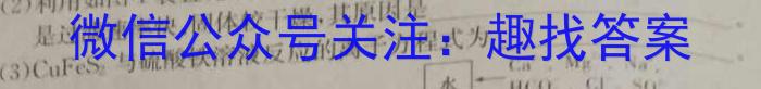 衡水金卷先享题·月考卷 2022-2023学年度下学期高三年级一调考试(新教材)化学