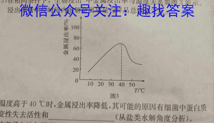 023年全国高考冲刺压轴卷(五)5化学"