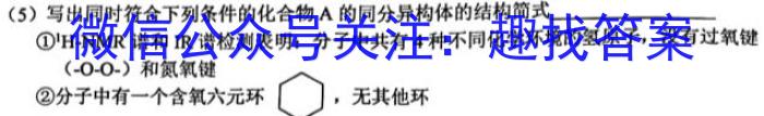 山西省2023届九年级考前适应性评估（一）（6LR）化学