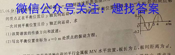 华普教育 2023全国名校高考模拟信息卷 老高考(六)6物理.