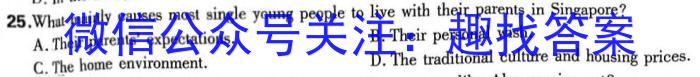 天一大联考·河南省2023届九年级学业水平诊断（一）英语