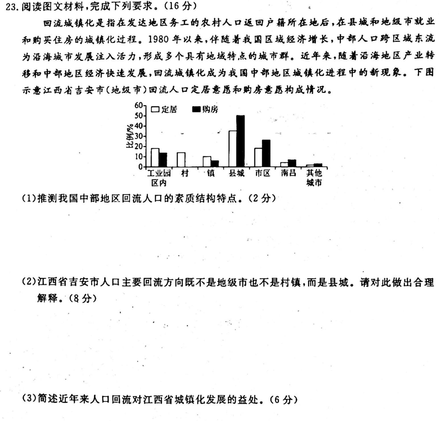 走向重点 2023年高考密破考情卷 宁夏(十)10政治y