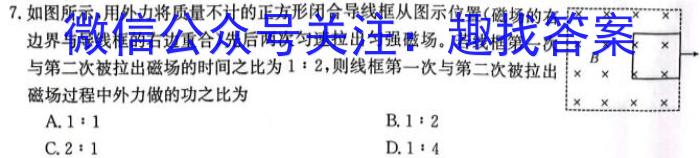 甘肃省镇原县2023年高考网上阅卷模拟考试物理.