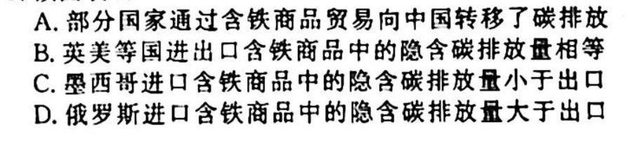 2022-2023学年陕西省高二试卷2月联考(23-239B)政治y