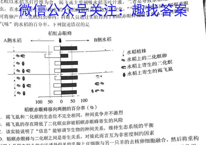 全国名校高二上学期《选择性必须第一册》模块测试（RJ-X-E-唐）生物