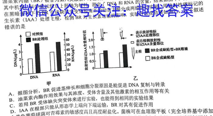 2022-2023学年辽宁省高二考试3月联考(23-329B)生物