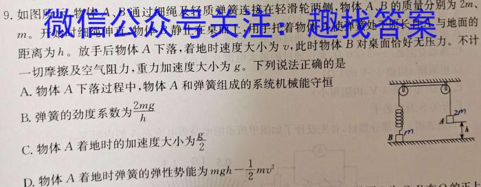 ［郴州三模］2023届湖南郴州市高三第三次质量检测物理.