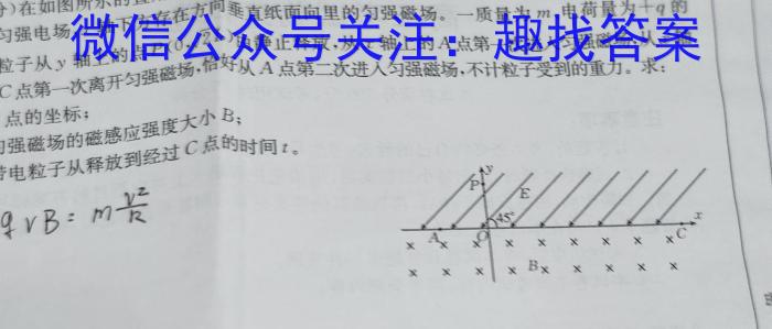 2022~2023学年新乡高三第二次模拟考试(23-343C)物理.