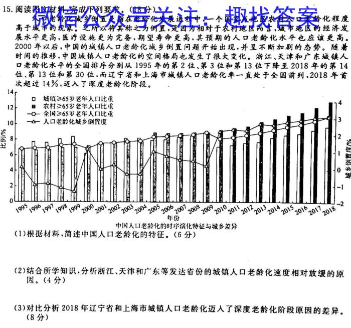 安徽省部分名校2022-2023学年高二下学期开学考试政治1