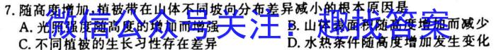 陕西省2024届八年级期末质量监测B（23-CZ53b）地理.