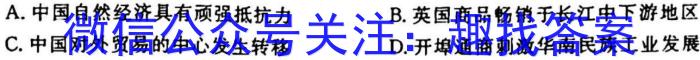 2022-2023衡水金卷先享题·月考卷下学期高三一调(老高考)历史