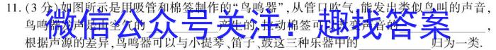 安徽省2023届九年级3月C20联考物理.