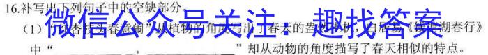 2023届江西六校高三年级3月联考语文