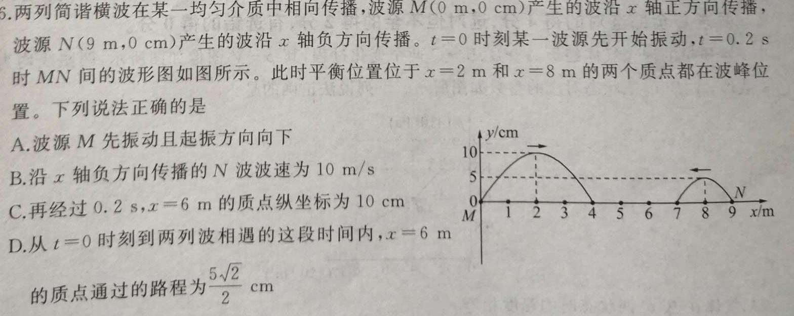 绵阳中学高2023届高三2月模拟检测试题-物理