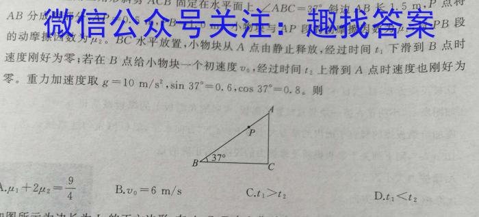 河南省2022-2023学年度九年级综合素养评估（五）（PGZX B HEN）物理`