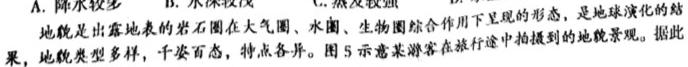 2023届广西名校高考模拟试卷信息卷地理